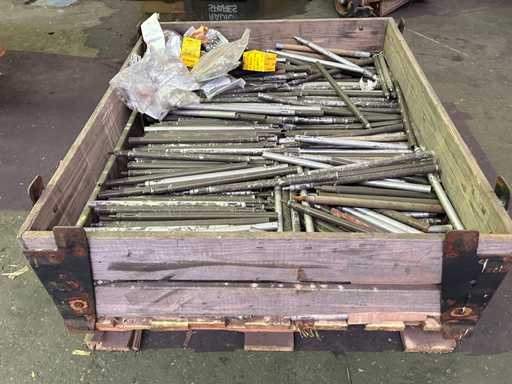 Batch of tent poles for puppy tents