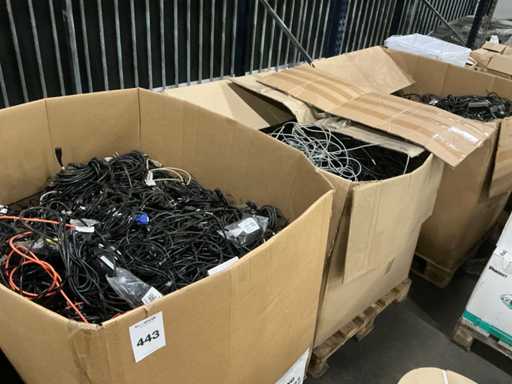 Pc- en netwerkkabel (3x)