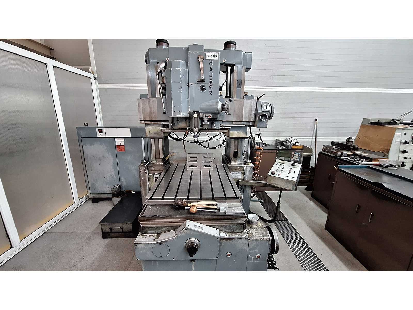 Henry Hauser – 5 – Milling Machine Jig Boring Machine – Double Column