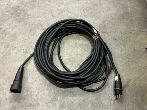2.5mm2 Shuko Verlengkabel 20m (20x)