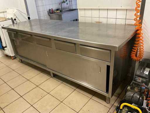 Table/armoire de travail