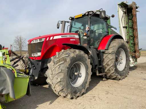 2009 Massey ferguson Dyna-VT 8650 Ciągnik rolniczy z napędem na cztery koła