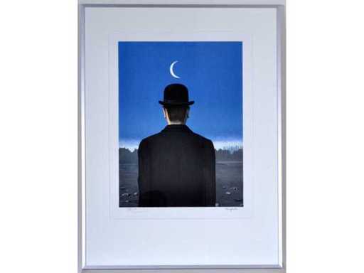 René Magritte - Le maître d’ecole  - litho