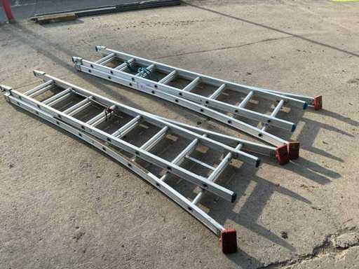 Solid C08 2x8 Sliding Ladder (2x)