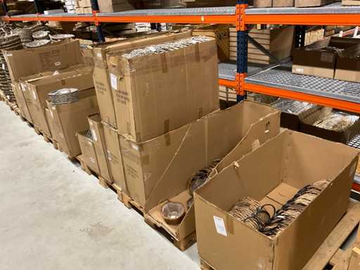 Lotto di cesti di vimini