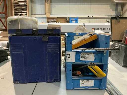 Verschiedene Baumaterialien