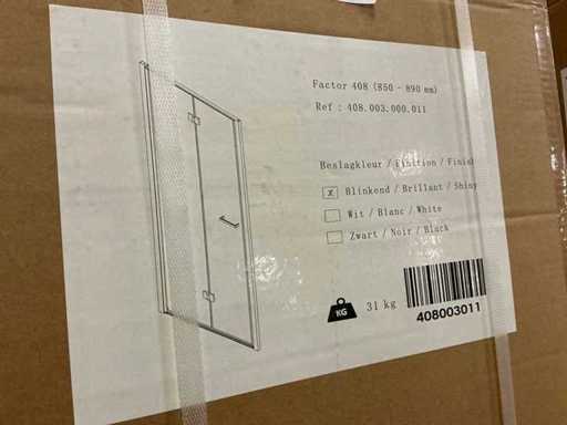 Aquaconcept Factor 408 Douchedeur + douchewand