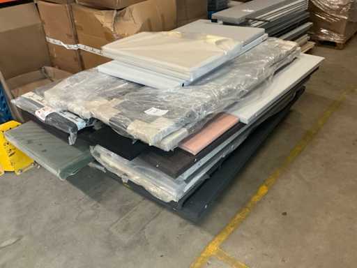 Lensvelt Studio DUO Privacy verschiedene Schreibtischbildschirme