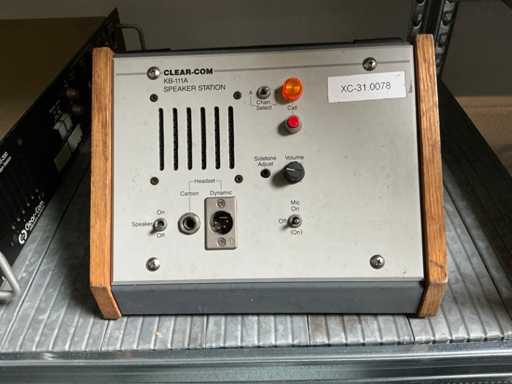 1990 Clearcom Speakerstation Audio Verschiedenes 