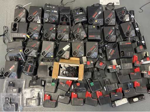 Batteries et chargeurs BOSCH Lot