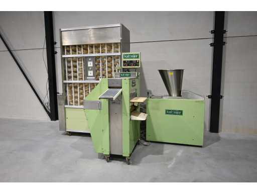 Kalmeijer - KRA 180 - Large bread line with KTO make-up and KAG weigher