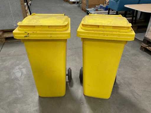 Conteneur à déchets Ese 120L (2x)