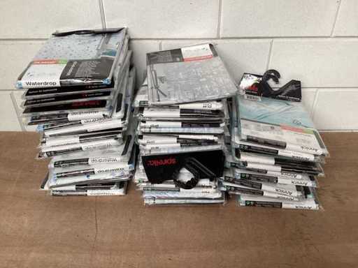 Spirella mieszana dużo różnych zasłon prysznicowych (49x)