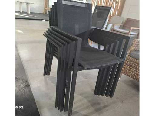 Delia - Stivuitor - Scaun de grădină (4x)