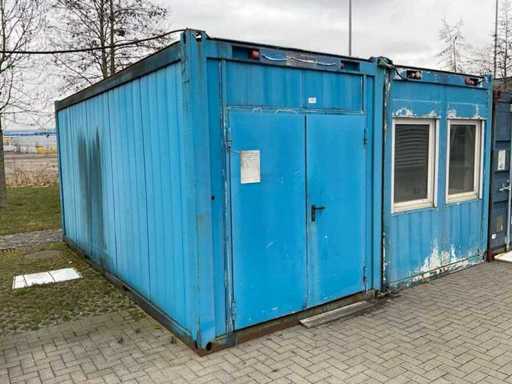 CTX Containex Verzendcontainers / Gereedschapscontainers (2x)