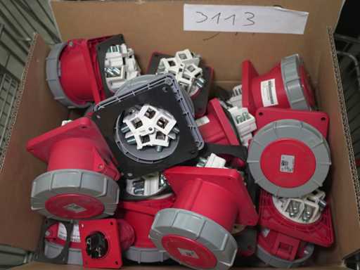 PCE - CHASSIS FEMALE 380/125/5 - Other electrical accessories (20x)