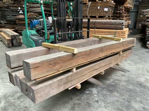 Douglas-Gartenpfosten 300x20x20cm (6x)