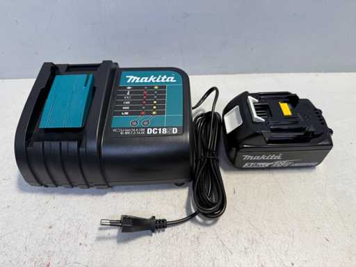 Caricabatterie Makita 18 volt + batteria 3ah
