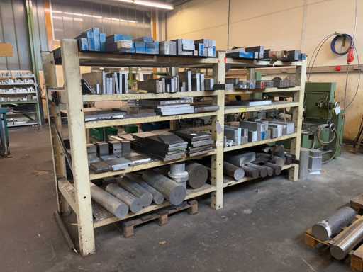   Workshop shelf with contents