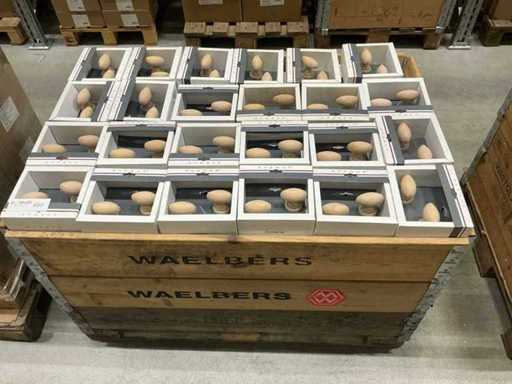 Lot Avenue door handle sets Oval beech (approx. 160 pieces)