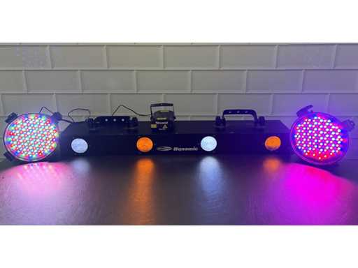 Showtech / Beamz o.a. - Éclairage disco (4x)