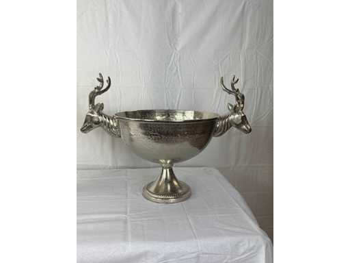 R?citor de vin metalic