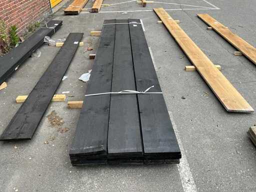Douglas Fine Sawn Plank 4000x275x25 mm (15x)
