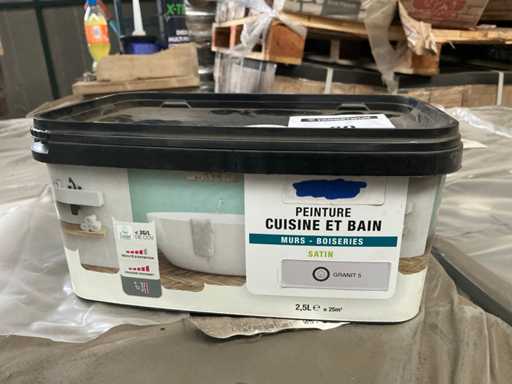 Satijn ketel muurverf keuken en badkamer (105x)