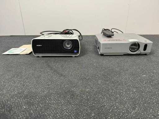 SONY - HITACHI - Projector (2x)