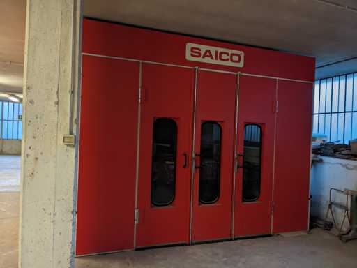 SAICO - DRYCLEAN - Vorgefertigte Lackierkabine