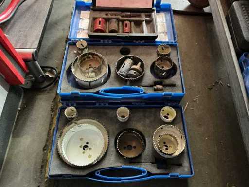 Niekompletne zestawy wiertarek Bell (4x)