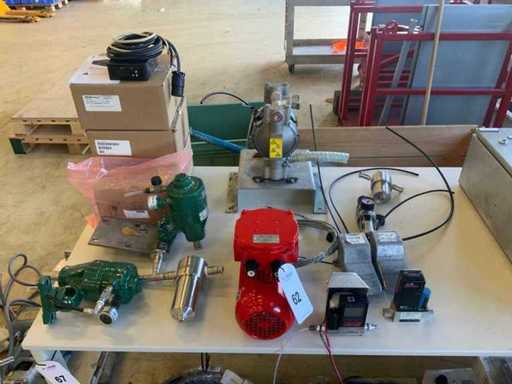 Machine and installation parts