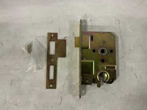 Rodax - Verrouillage de cylindre PC55 Dimensions 50mm / Plaque avant : 174x20mm (Gauche/Droite) (100x)