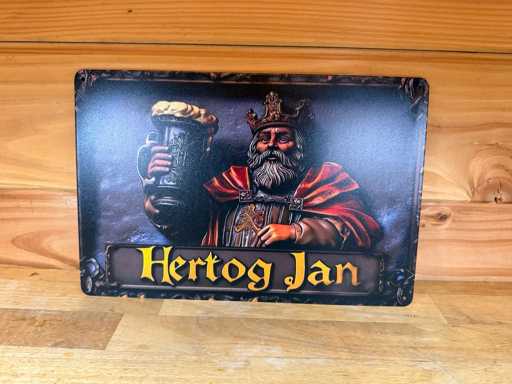 metaal reclame wandbord