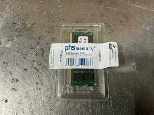 Karty pamięci pamięci PHS Memory Speicher DDR4 (10x)