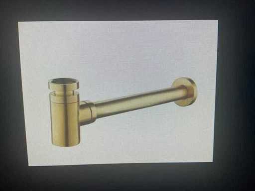 Siphon en laiton brossé StarLuxe