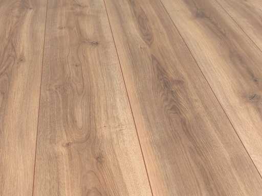 58 m2 planche stratifiée - 1380 x 193 x 7 mm