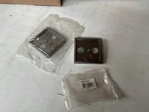 Smartwares Afdekplaat RVS kleur (182x)