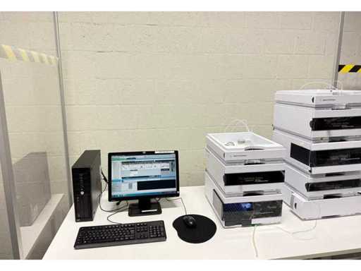 Agilent 1260 HPLC-set