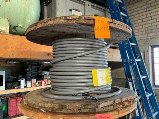 Draka ASF 18G 1,5 Stuurstroom kabel op haspel