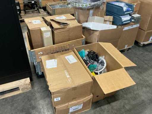 Batch of FFP3 face masks and personal protective equipment