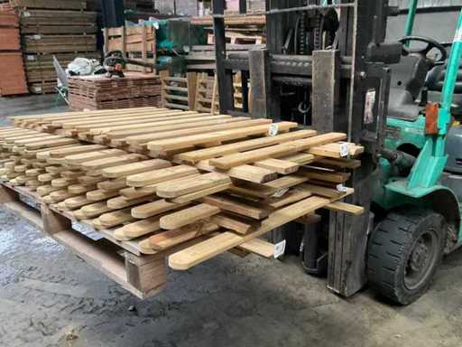 Clôture en pin imprégné - 180x80 cm (7x)