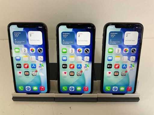 Apple iPhone 11 - 64GB - Black (3x)
