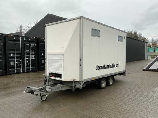Jednostka dekontaminacyjna za pomocą generatora/generatora diesla Hatz