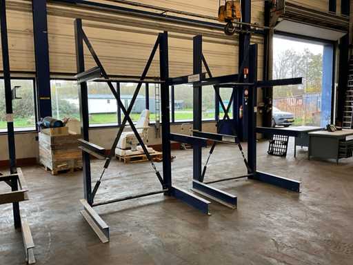 Portapacchi a sbalzo (2x)