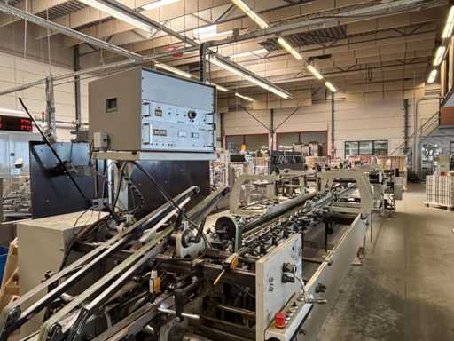 Jagenberg - 125 - Vouw en lijmmachine