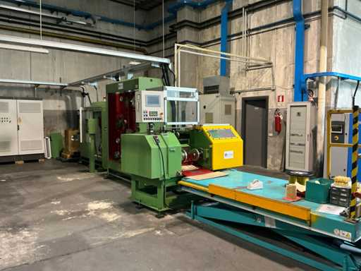 2019 SAMPSISTEMI TE40-MA / MT 250 4A Wire drawing line