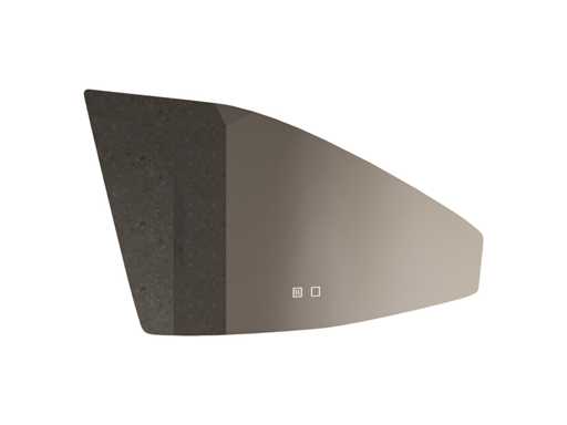 Gliss Design Specchio Tartaros 160x60 (2x)