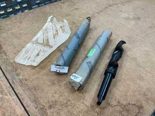 Perceuse torsadée HSS Type N DIN 345 avec conicité Morse 42,50 mm (2x)