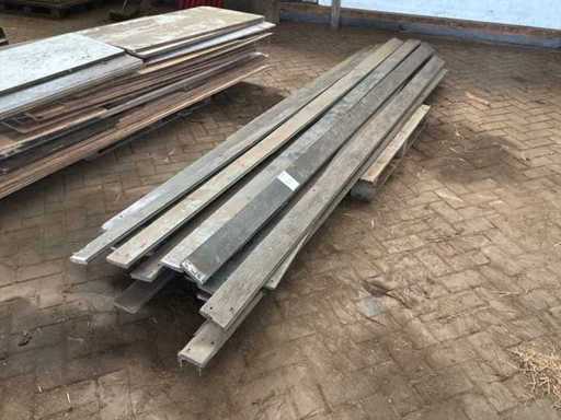 Partij houten planken